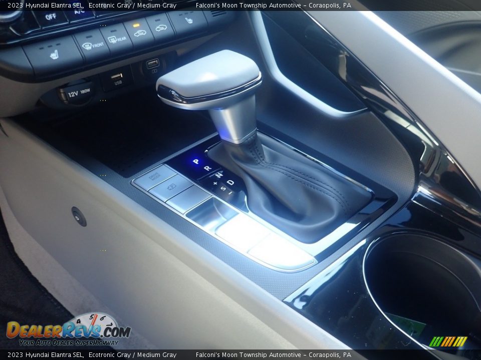 2023 Hyundai Elantra SEL Ecotronic Gray / Medium Gray Photo #15