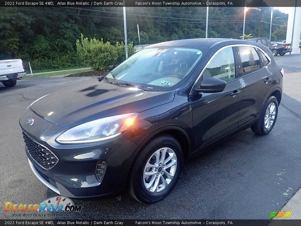 2022 Ford Escape SE 4WD Atlas Blue Metallic / Dark Earth Gray Photo #7