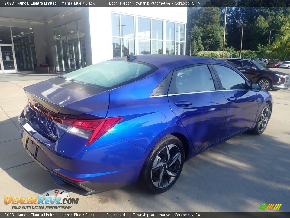 2023 Hyundai Elantra Limited Intense Blue / Black Photo #2