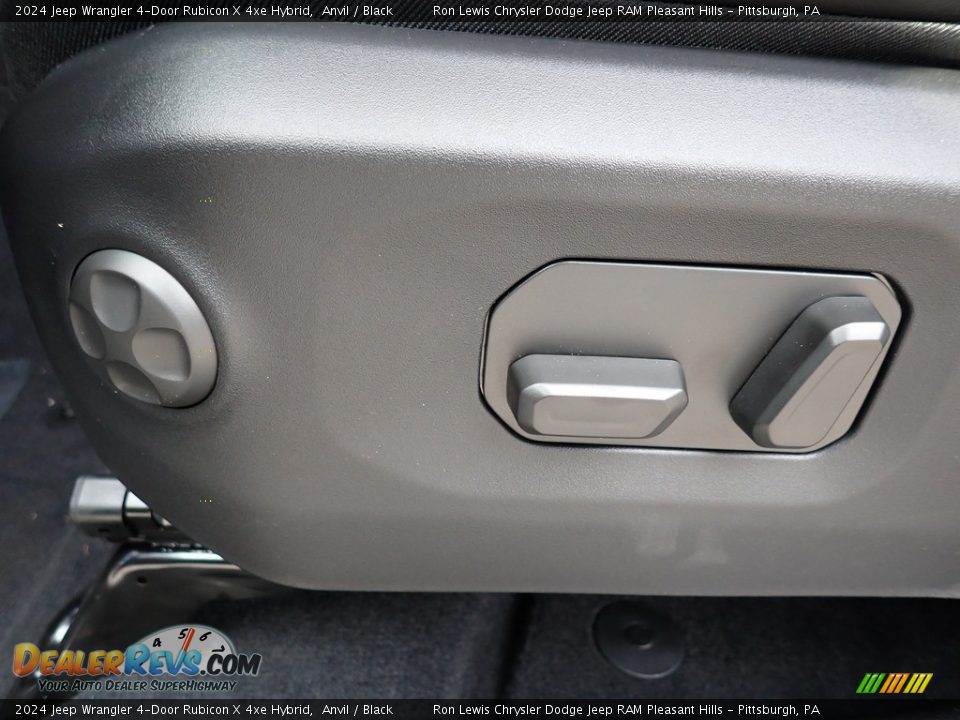 2024 Jeep Wrangler 4-Door Rubicon X 4xe Hybrid Anvil / Black Photo #15