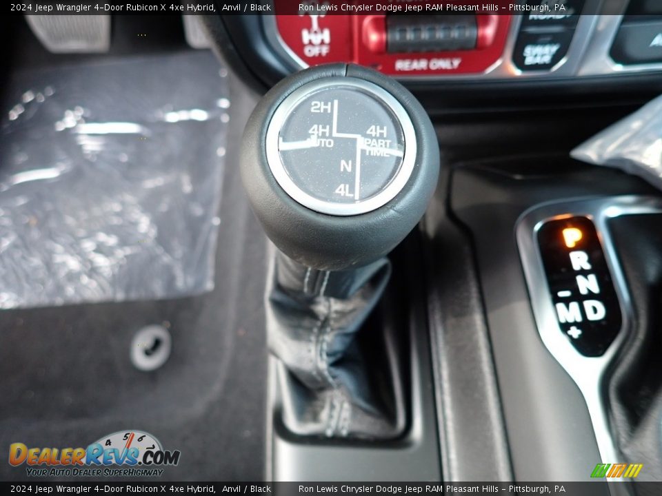 2024 Jeep Wrangler 4-Door Rubicon X 4xe Hybrid Shifter Photo #17