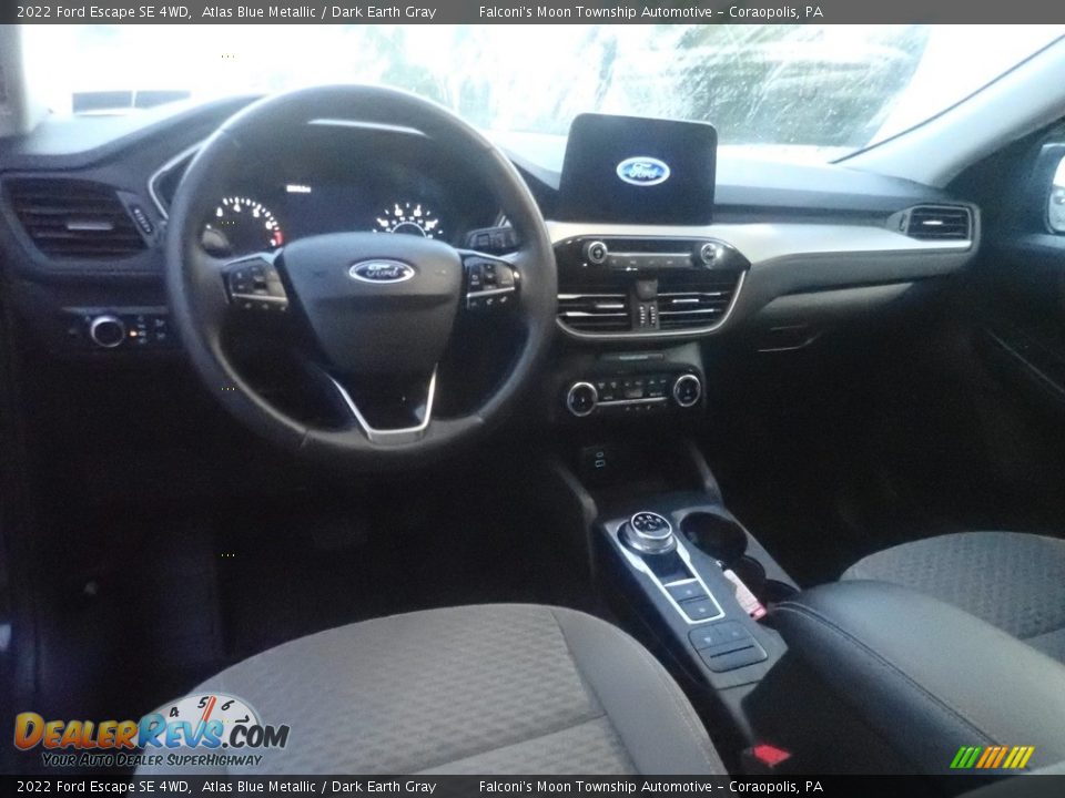 2022 Ford Escape SE 4WD Atlas Blue Metallic / Dark Earth Gray Photo #19