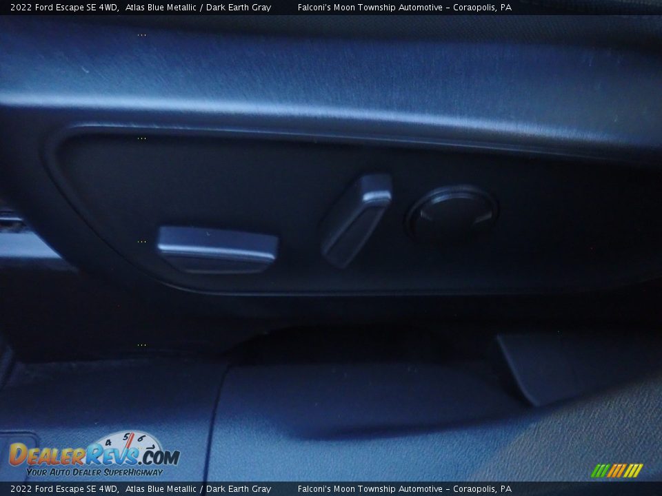 2022 Ford Escape SE 4WD Atlas Blue Metallic / Dark Earth Gray Photo #21