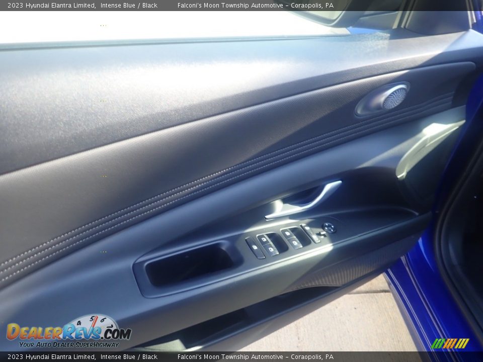 2023 Hyundai Elantra Limited Intense Blue / Black Photo #14