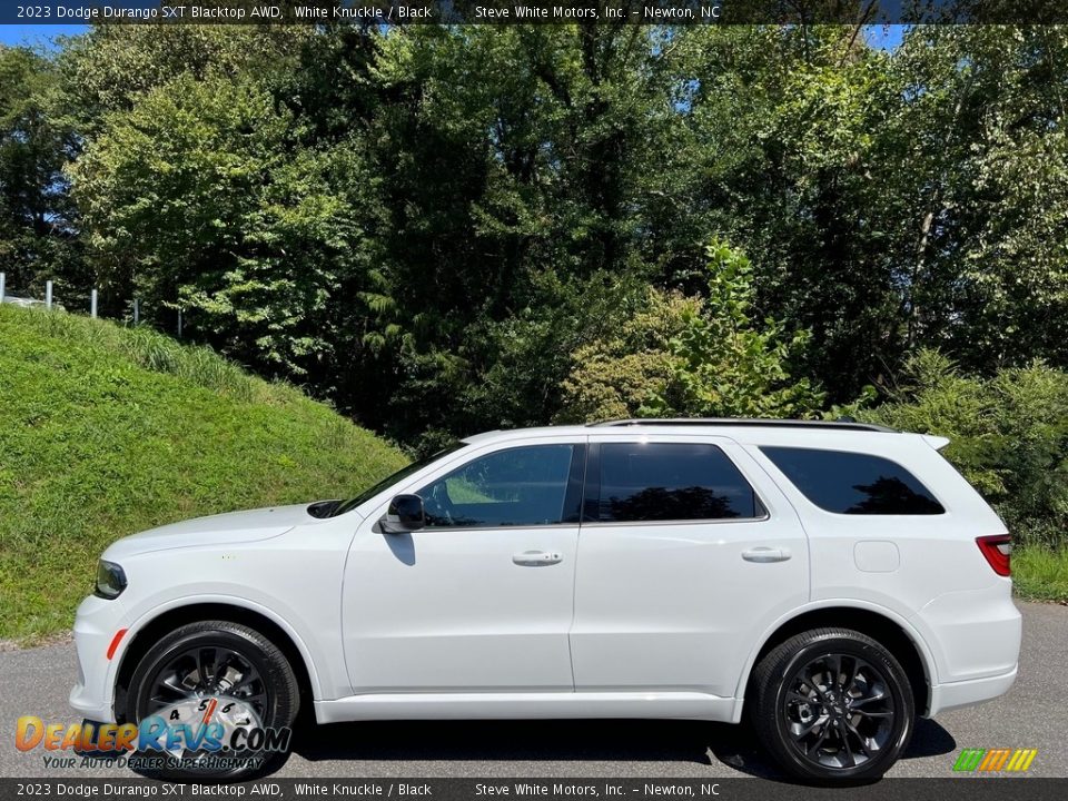 2023 Dodge Durango SXT Blacktop AWD White Knuckle / Black Photo #1