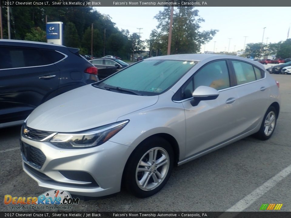 2017 Chevrolet Cruze LT Silver Ice Metallic / Jet Black Photo #1