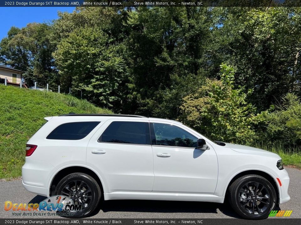 2023 Dodge Durango SXT Blacktop AWD White Knuckle / Black Photo #5