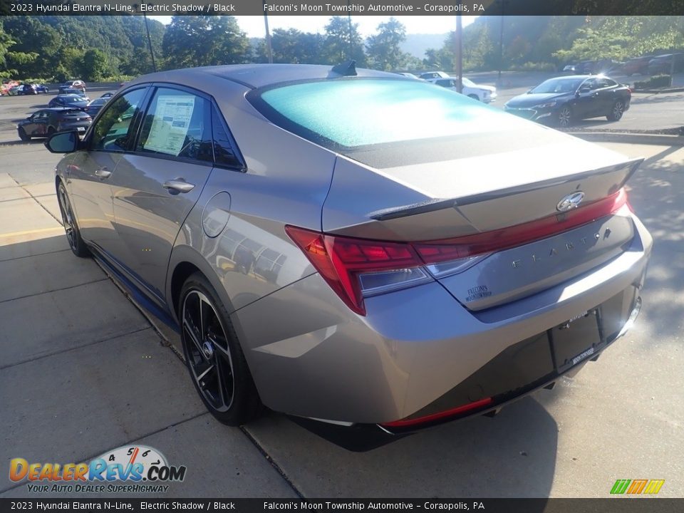 2023 Hyundai Elantra N-Line Electric Shadow / Black Photo #5