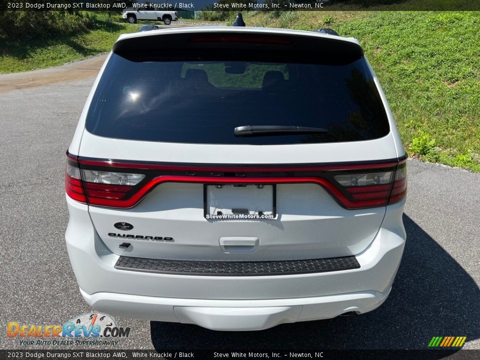 2023 Dodge Durango SXT Blacktop AWD White Knuckle / Black Photo #7