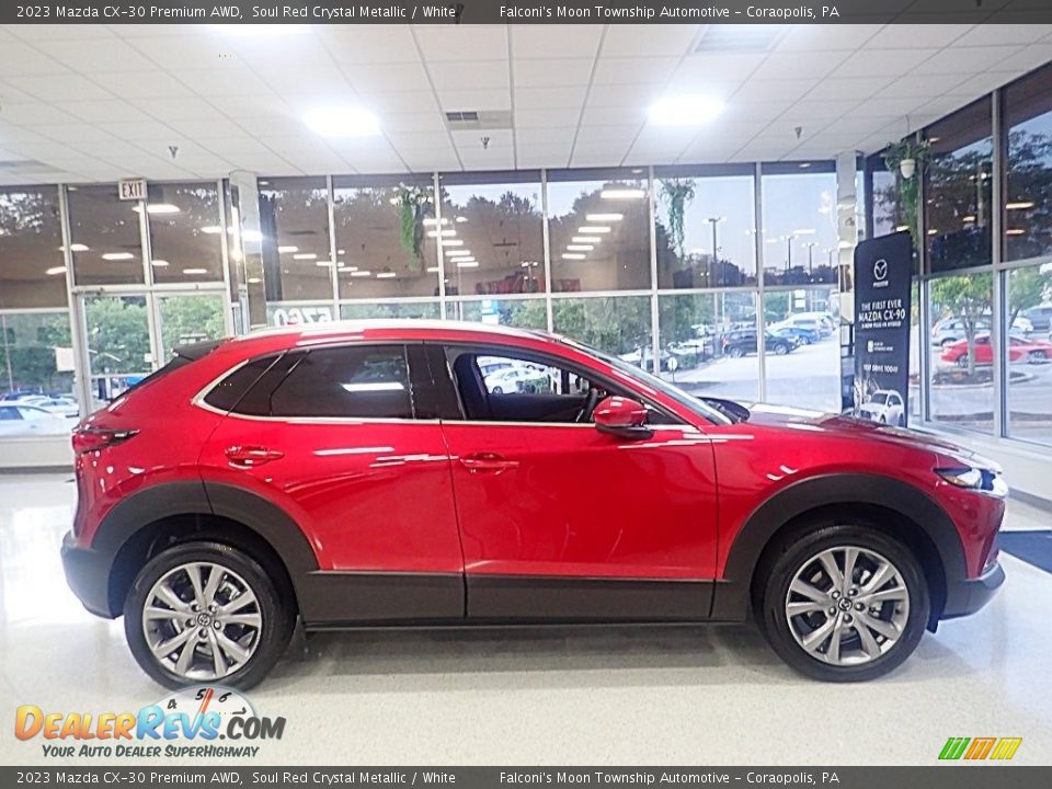 Soul Red Crystal Metallic 2023 Mazda CX-30 Premium AWD Photo #1