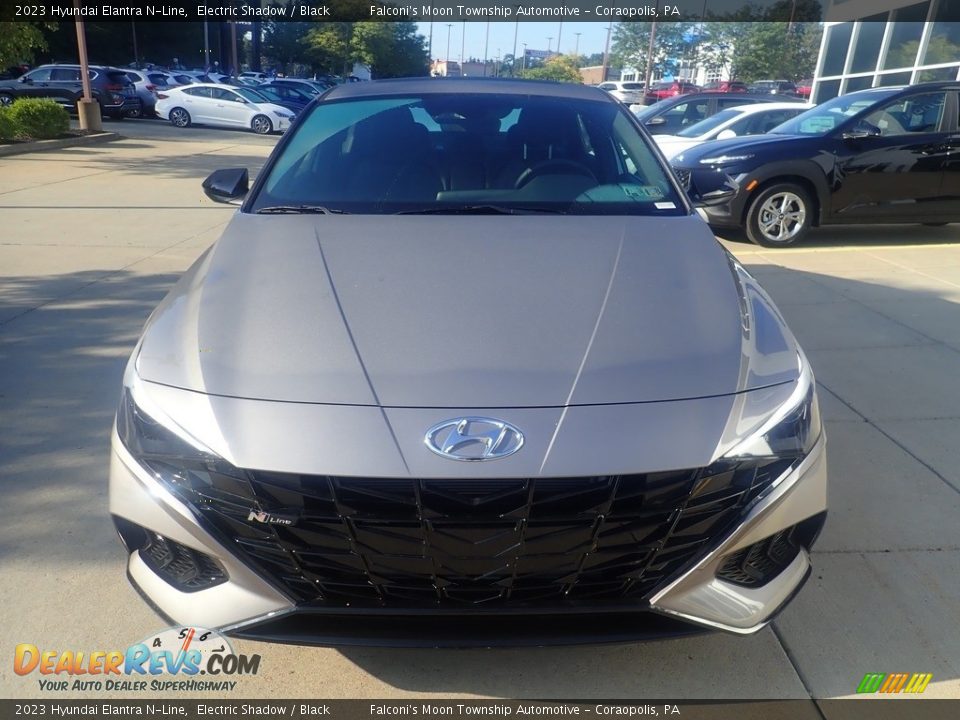 2023 Hyundai Elantra N-Line Electric Shadow / Black Photo #8