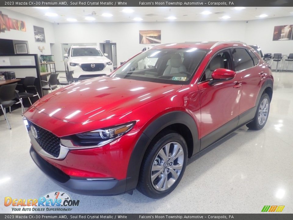 Front 3/4 View of 2023 Mazda CX-30 Premium AWD Photo #6