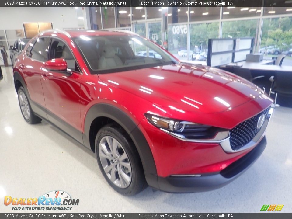 Soul Red Crystal Metallic 2023 Mazda CX-30 Premium AWD Photo #8