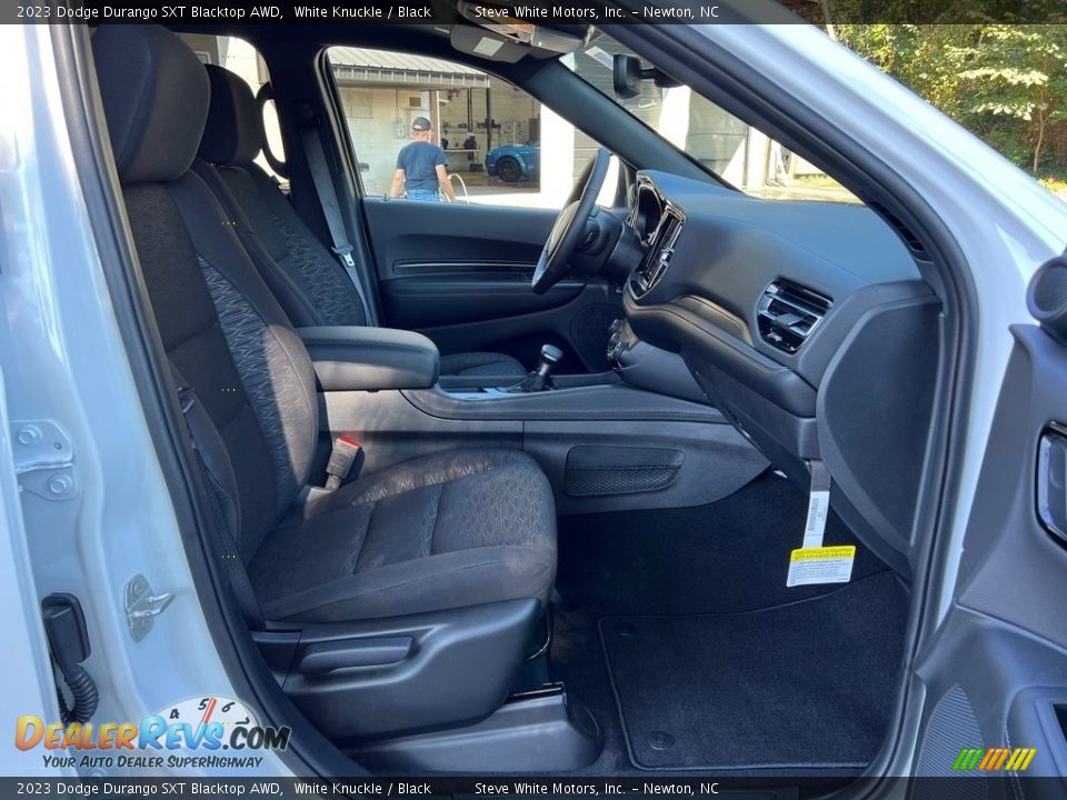 2023 Dodge Durango SXT Blacktop AWD White Knuckle / Black Photo #19