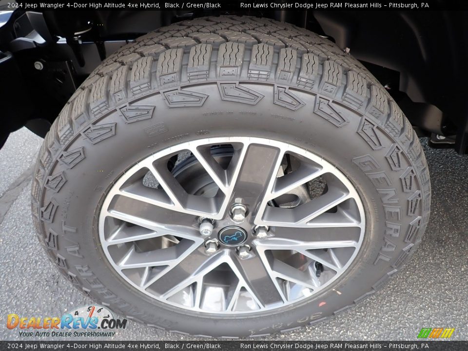 2024 Jeep Wrangler 4-Door High Altitude 4xe Hybrid Wheel Photo #10