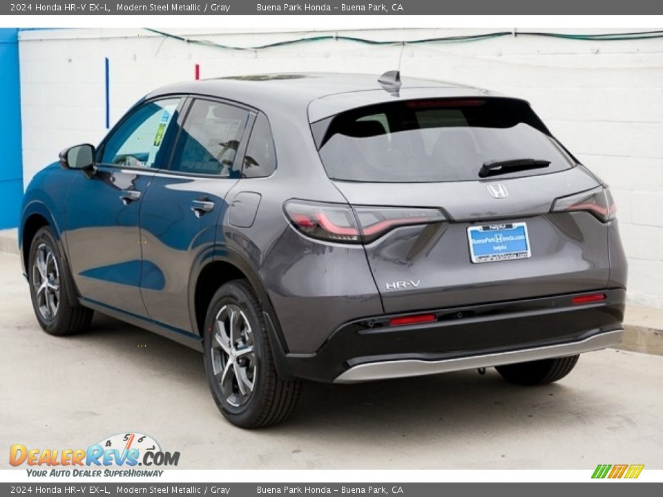 2024 Honda HR-V EX-L Modern Steel Metallic / Gray Photo #2