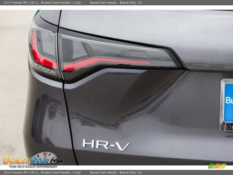 2024 Honda HR-V EX-L Modern Steel Metallic / Gray Photo #8