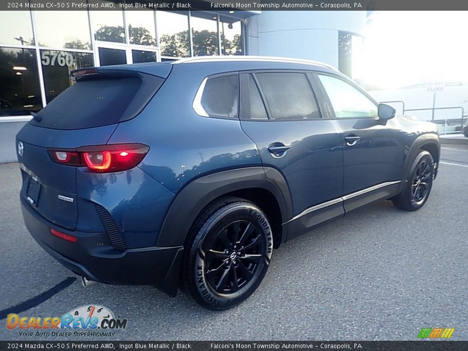 2024 Mazda CX-50 S Preferred AWD Ingot Blue Metallic / Black Photo #2