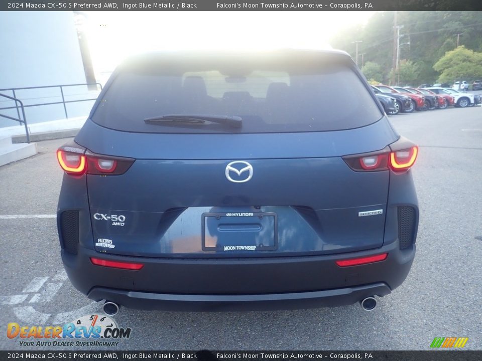 2024 Mazda CX-50 S Preferred AWD Ingot Blue Metallic / Black Photo #3