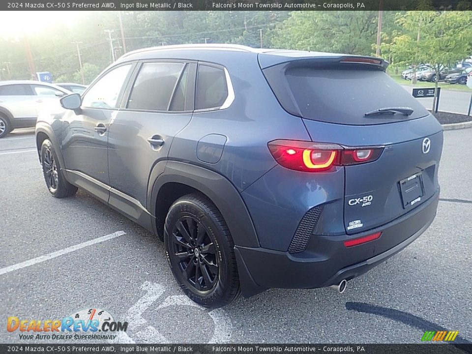 2024 Mazda CX-50 S Preferred AWD Ingot Blue Metallic / Black Photo #5