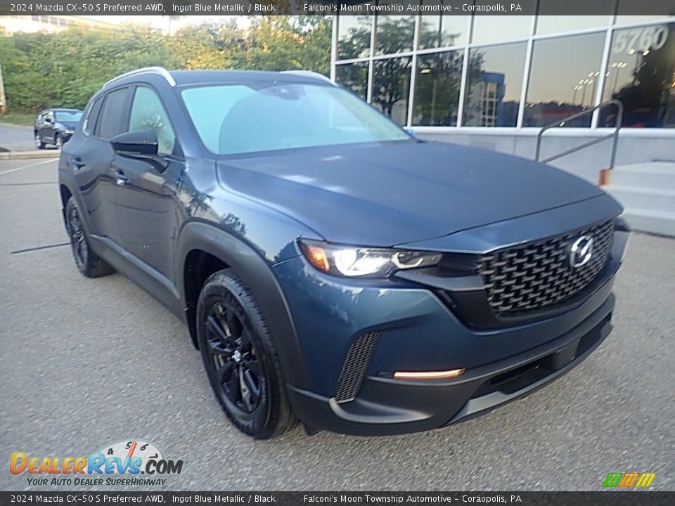 Ingot Blue Metallic 2024 Mazda CX-50 S Preferred AWD Photo #9