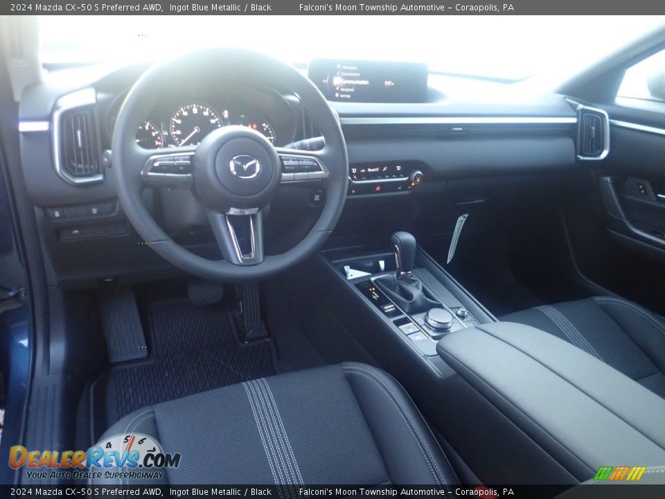Black Interior - 2024 Mazda CX-50 S Preferred AWD Photo #13