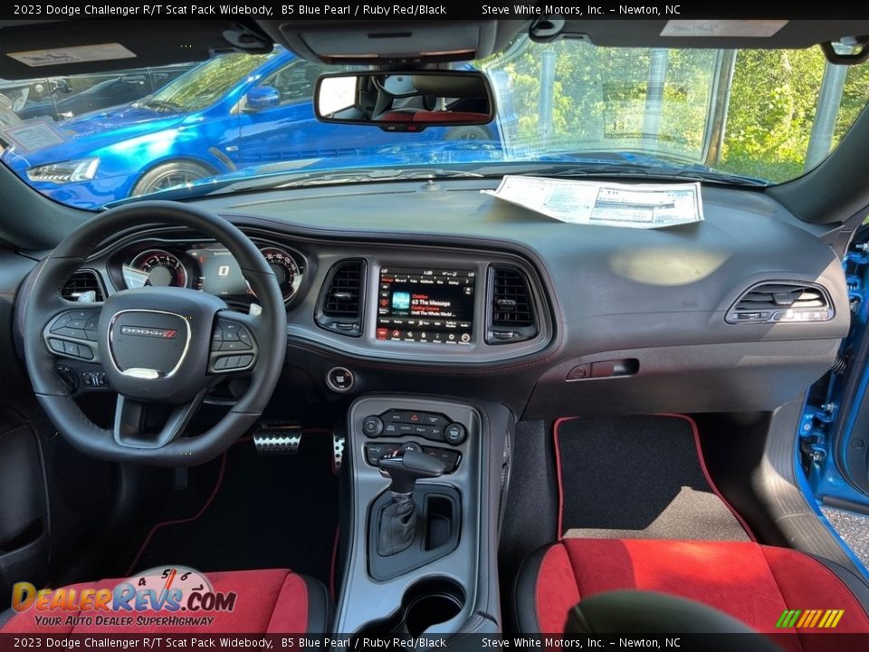 Dashboard of 2023 Dodge Challenger R/T Scat Pack Widebody Photo #11