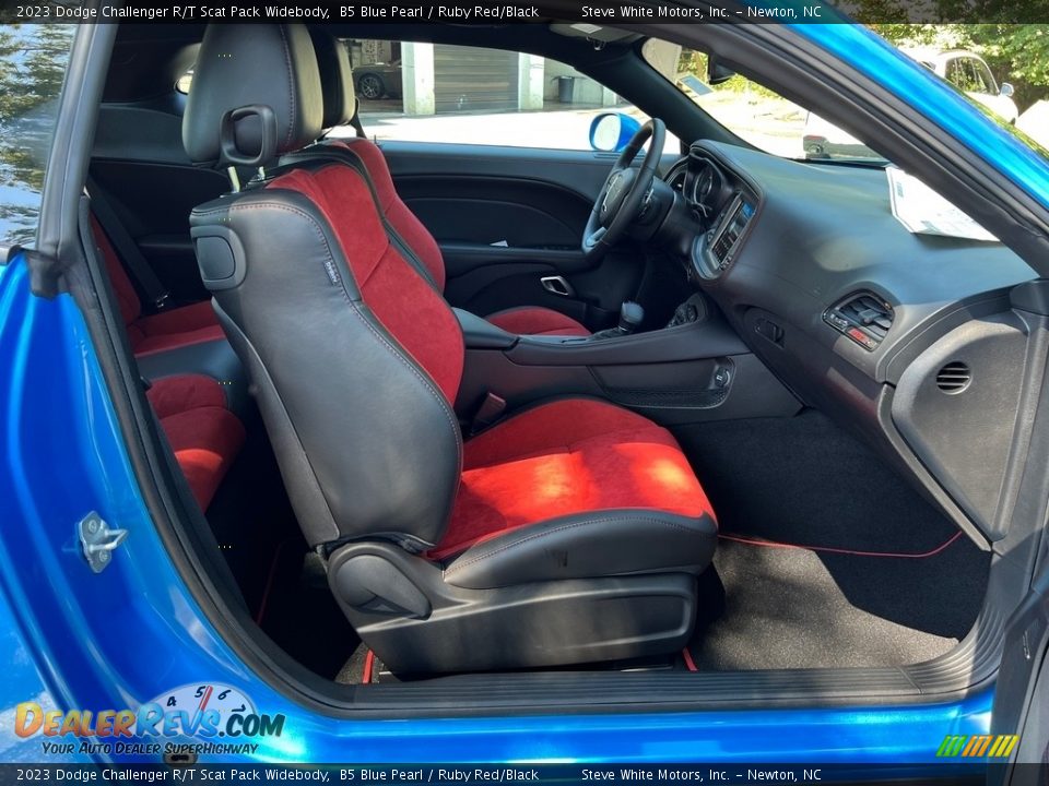 Front Seat of 2023 Dodge Challenger R/T Scat Pack Widebody Photo #17