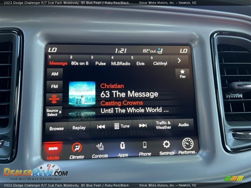 Audio System of 2023 Dodge Challenger R/T Scat Pack Widebody Photo #20