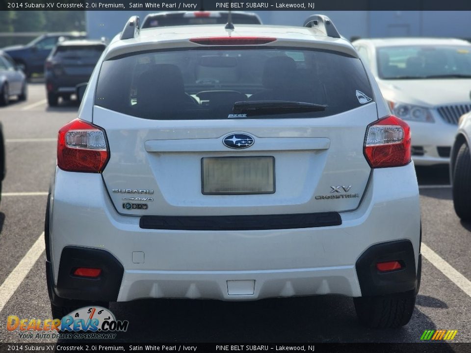 2014 Subaru XV Crosstrek 2.0i Premium Satin White Pearl / Ivory Photo #4