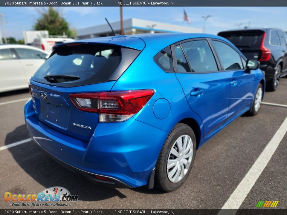 Ocean Blue Pearl 2020 Subaru Impreza 5-Door Photo #3