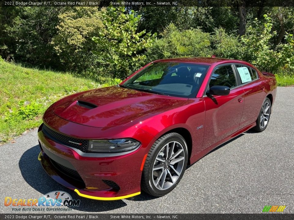 2023 Dodge Charger R/T Octane Red Pearl / Black Photo #2