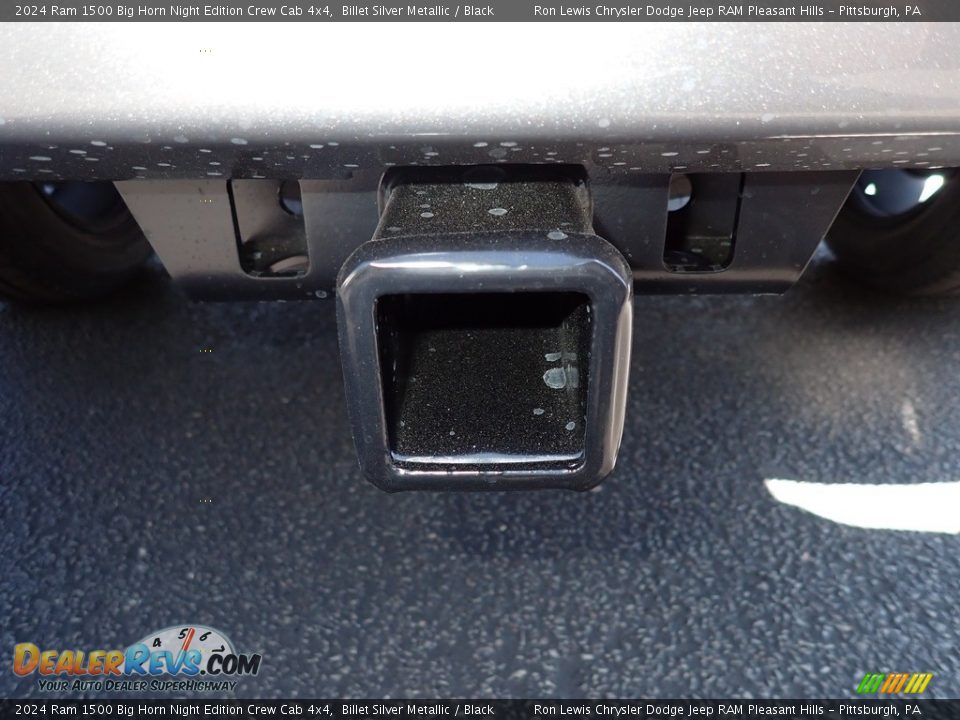 2024 Ram 1500 Big Horn Night Edition Crew Cab 4x4 Billet Silver Metallic / Black Photo #5