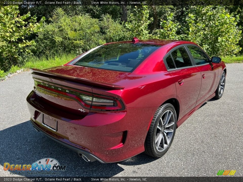 2023 Dodge Charger R/T Octane Red Pearl / Black Photo #6