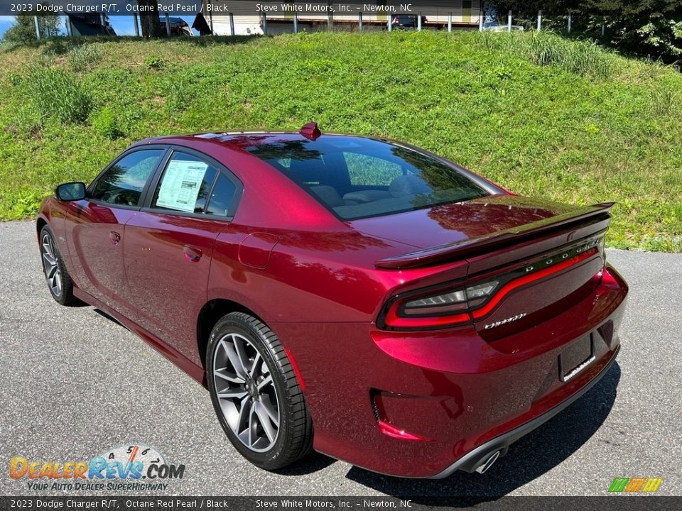 2023 Dodge Charger R/T Octane Red Pearl / Black Photo #8