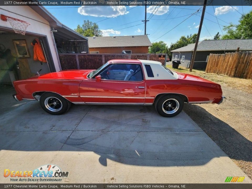 Medium Red 1977 Chevrolet Monte Carlo Coupe Photo #1