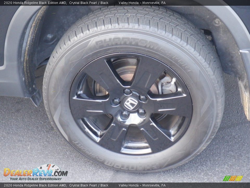 2020 Honda Ridgeline Black Edition AWD Wheel Photo #4