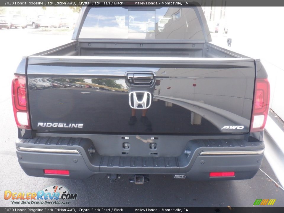 2020 Honda Ridgeline Black Edition AWD Crystal Black Pearl / Black Photo #8