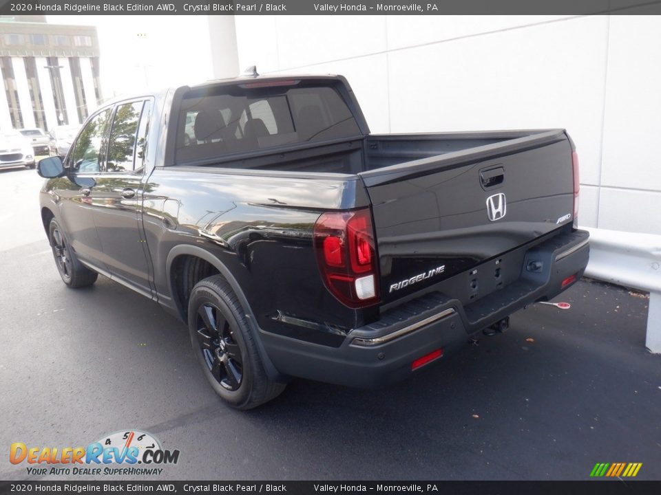 2020 Honda Ridgeline Black Edition AWD Crystal Black Pearl / Black Photo #10