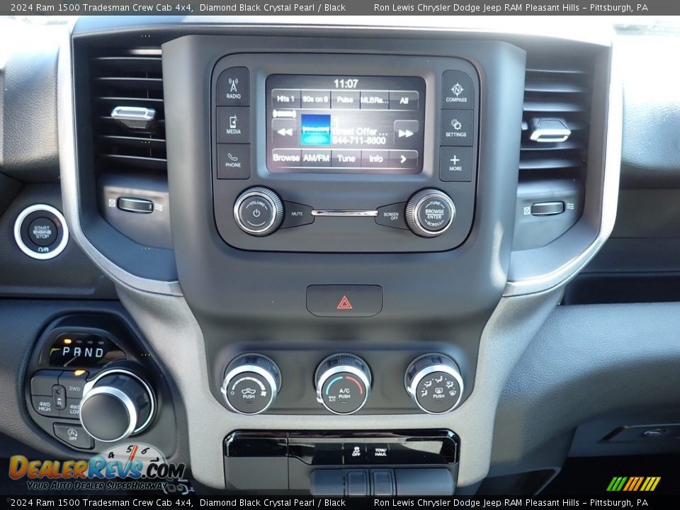 Controls of 2024 Ram 1500 Tradesman Crew Cab 4x4 Photo #20