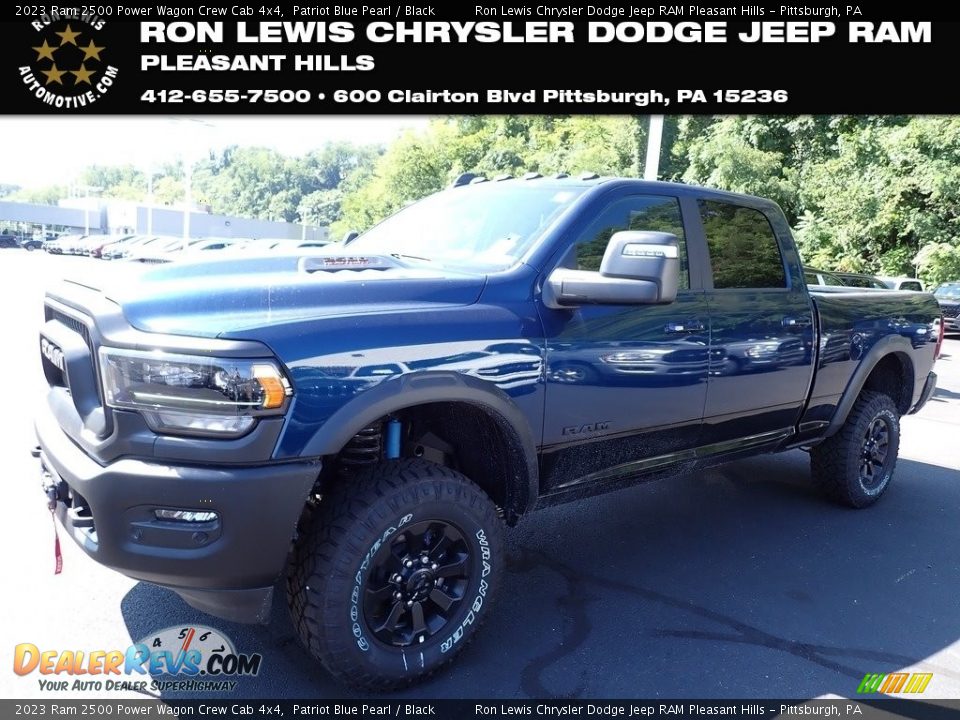 2023 Ram 2500 Power Wagon Crew Cab 4x4 Patriot Blue Pearl / Black Photo #1