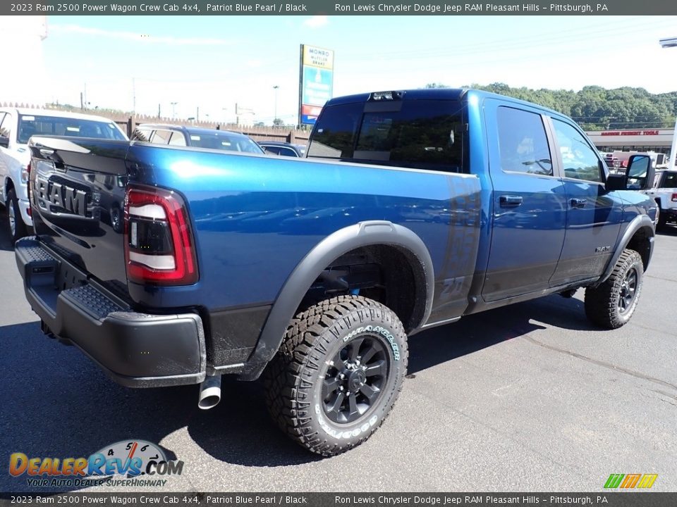 2023 Ram 2500 Power Wagon Crew Cab 4x4 Patriot Blue Pearl / Black Photo #7