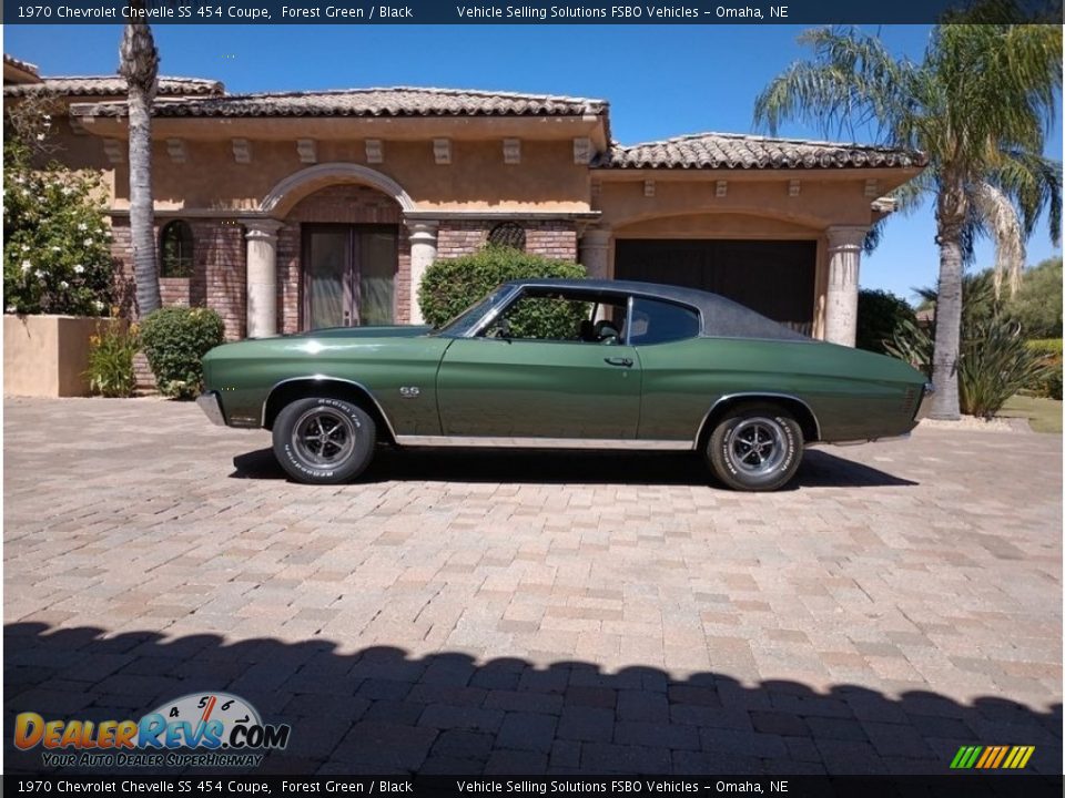Forest Green 1970 Chevrolet Chevelle SS 454 Coupe Photo #7