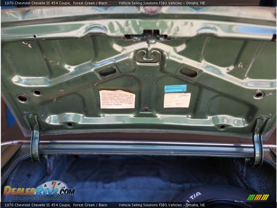1970 Chevrolet Chevelle SS 454 Coupe Trunk Photo #18