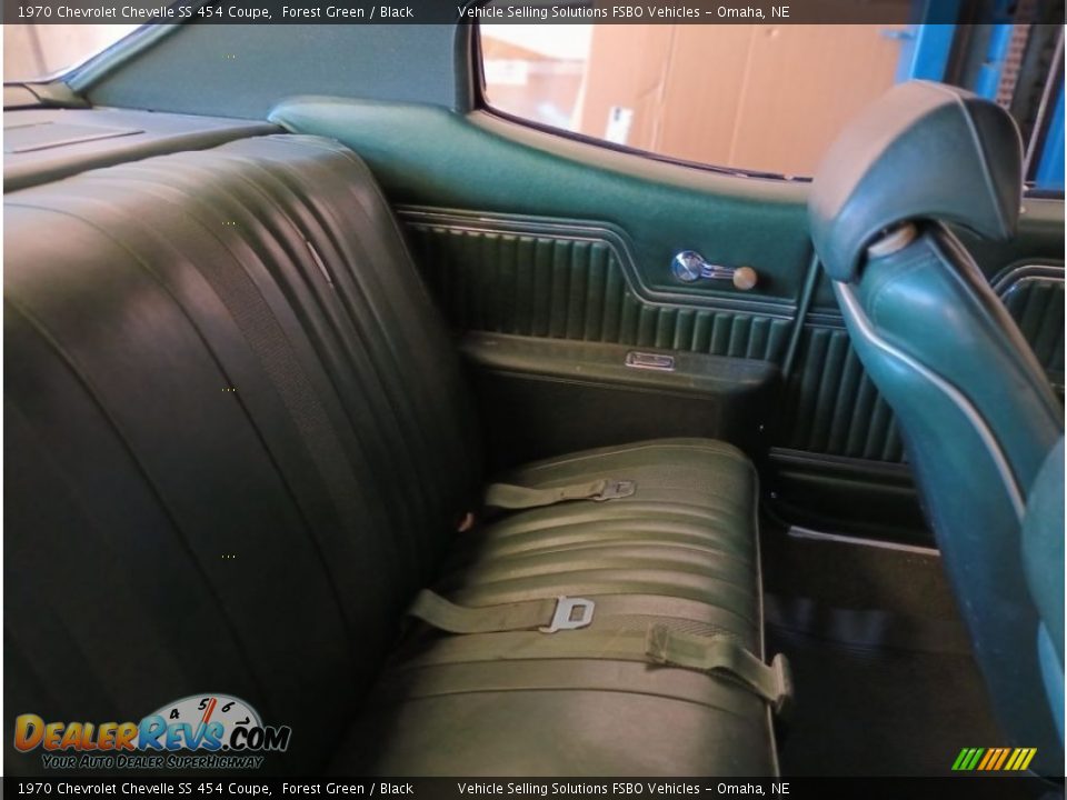Rear Seat of 1970 Chevrolet Chevelle SS 454 Coupe Photo #19
