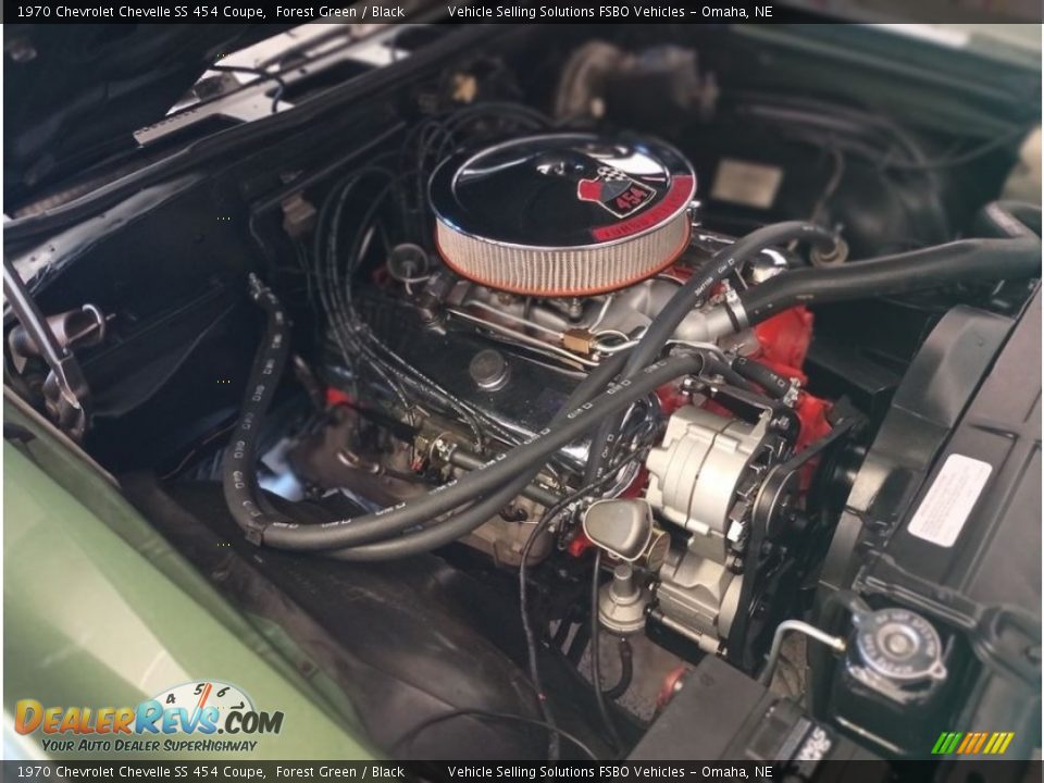 1970 Chevrolet Chevelle SS 454 Coupe 454 cid OHV 16-Valve V8 Engine Photo #20