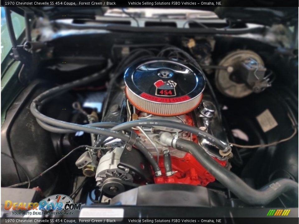 1970 Chevrolet Chevelle SS 454 Coupe 454 cid OHV 16-Valve V8 Engine Photo #24