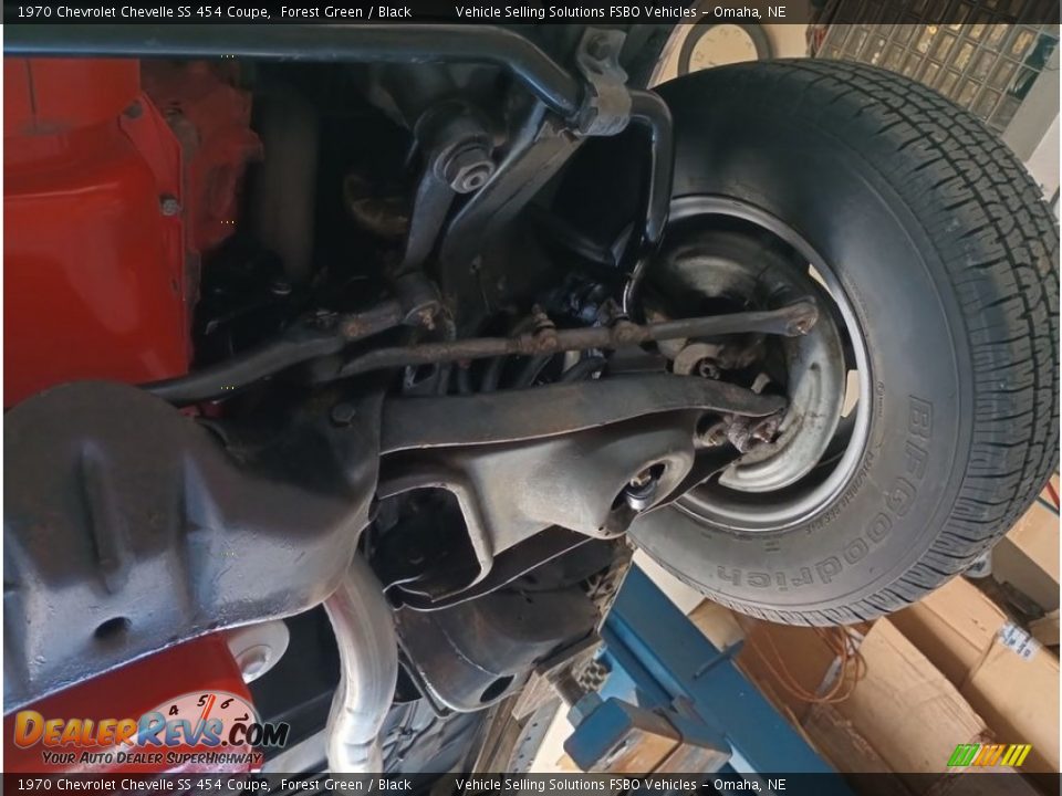 Undercarriage of 1970 Chevrolet Chevelle SS 454 Coupe Photo #30