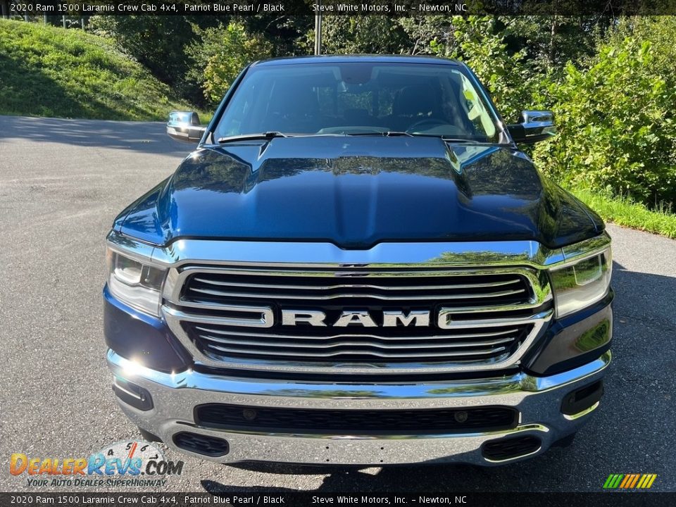 2020 Ram 1500 Laramie Crew Cab 4x4 Patriot Blue Pearl / Black Photo #4