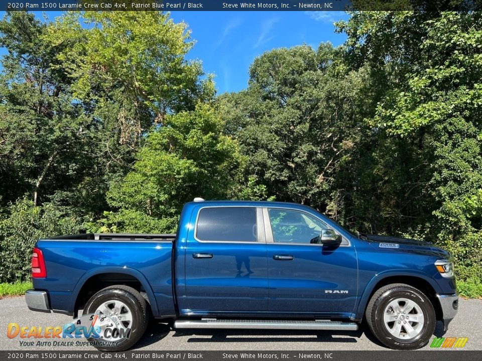 Patriot Blue Pearl 2020 Ram 1500 Laramie Crew Cab 4x4 Photo #6